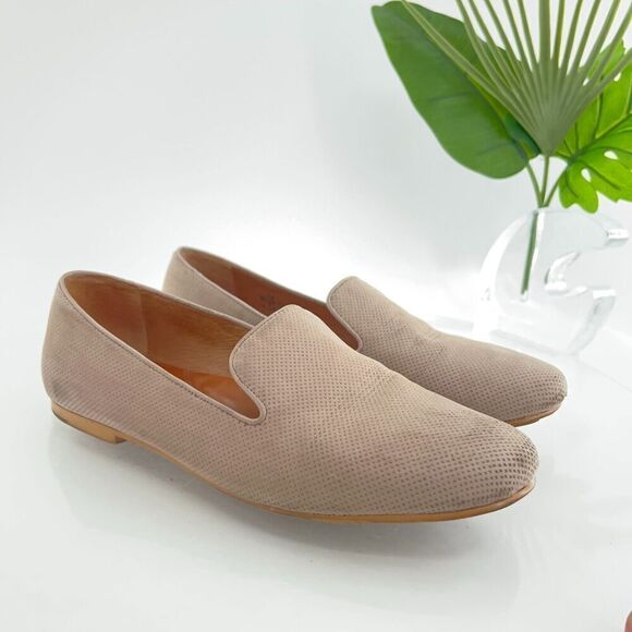 Gentle Souls Women's Eugene Loafer Size 9 Brown Leather Ballet Flats Comfy Shoe - Picture 1 of 14
